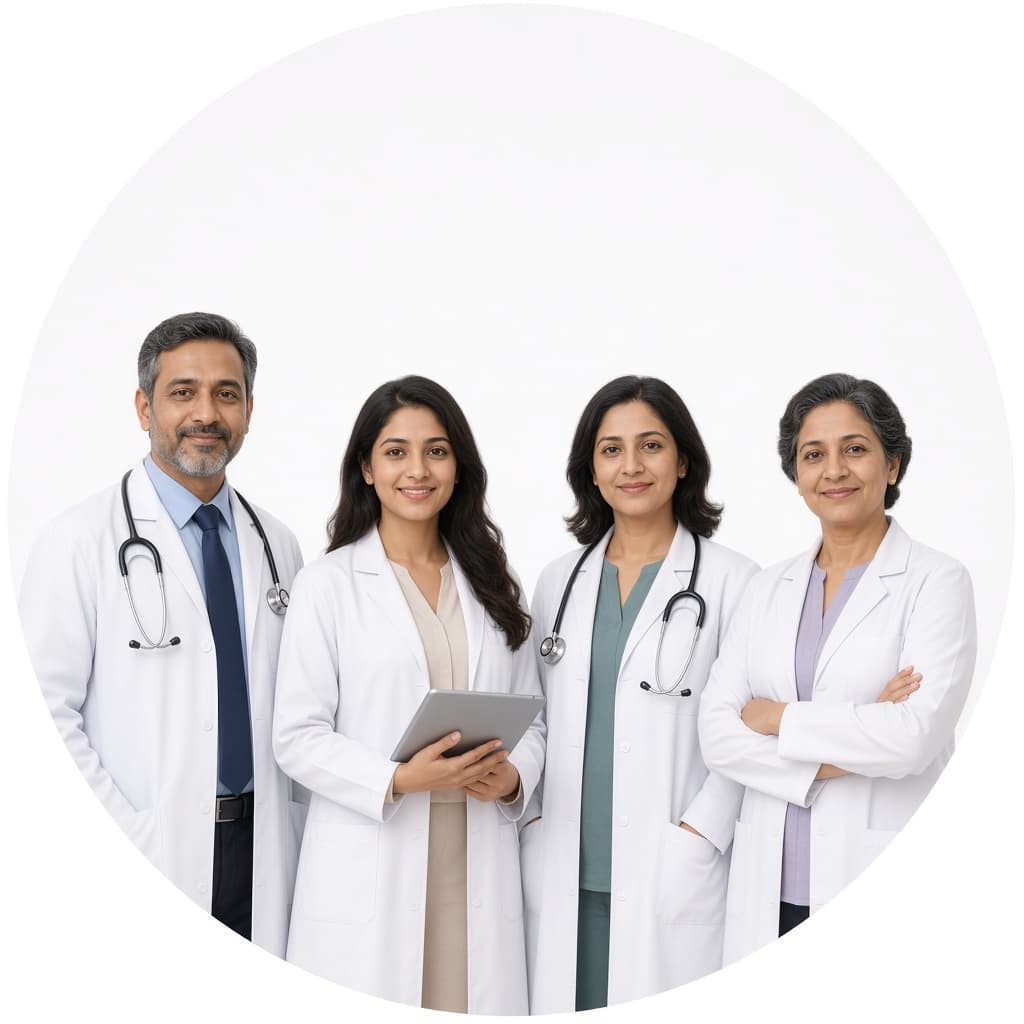 Team of specialist doctors